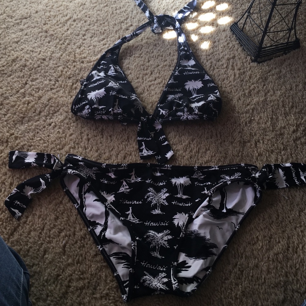 "hawaii" bikini set