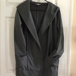 Loft Open Hooded Sweatshirt