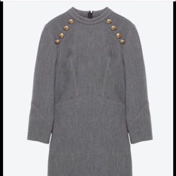 Zara Military Dress - Picture 2 of 5