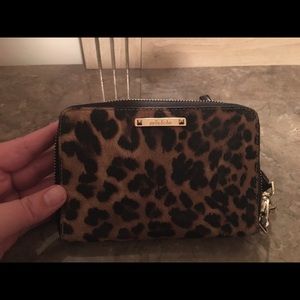 Stella & Dot Leopard Tech Wristlet
