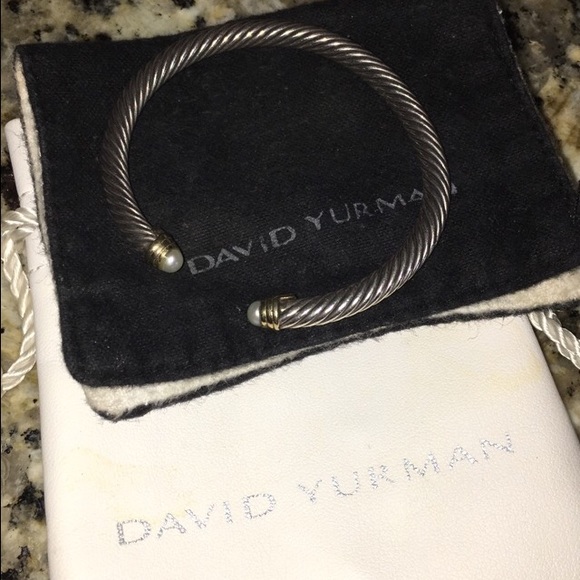 AUTHENTIC David Yurman 5mm classic cable bracelets - Picture 3 of 4