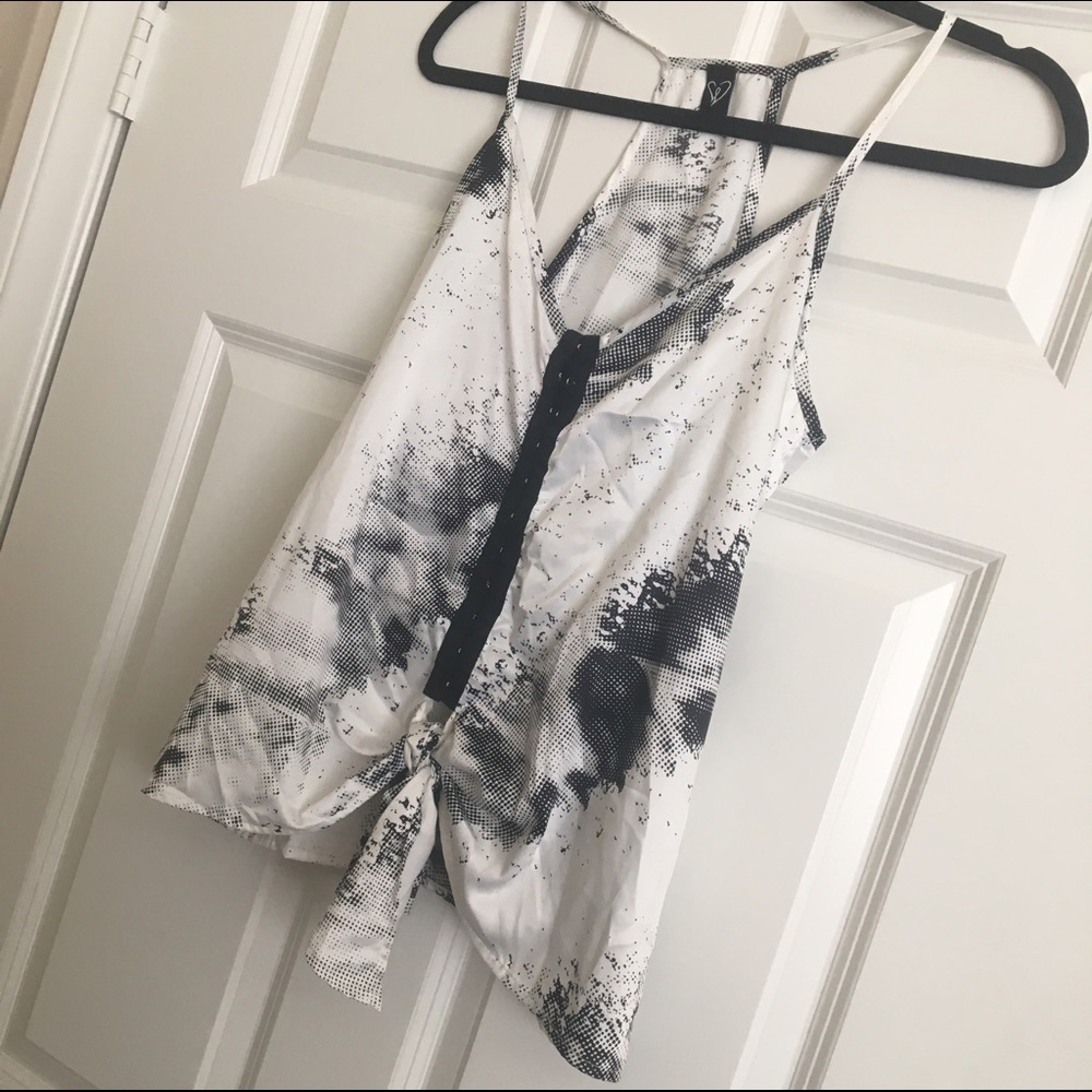 Tie up crop top