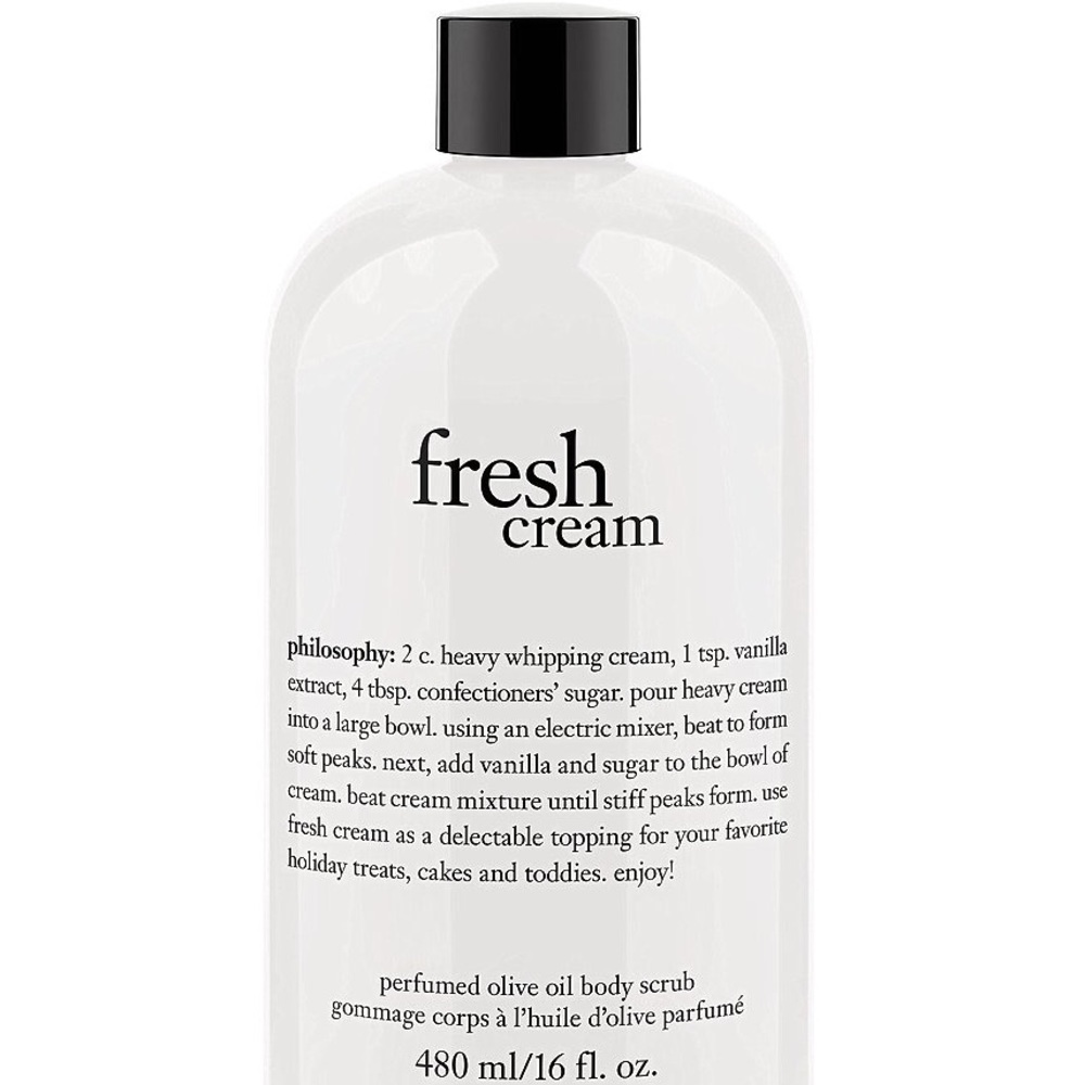 Philosophy 16 oz Fresh Cream Olive Oil Body Scrub