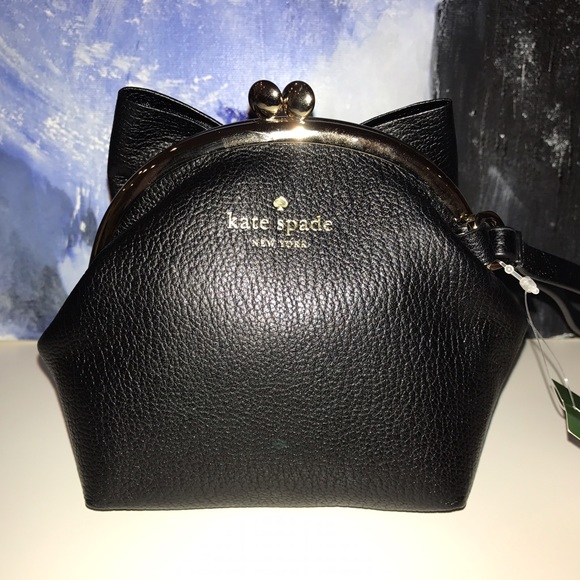 Kate Spade Poise Manor Place Black Wristlet NWTs - Picture 2 of 8