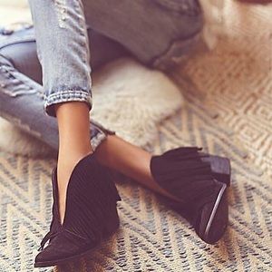 Coconuts by Matisse Lambert Fringed Bootie 7.5 NEW