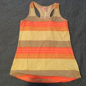 Neon colored tank top