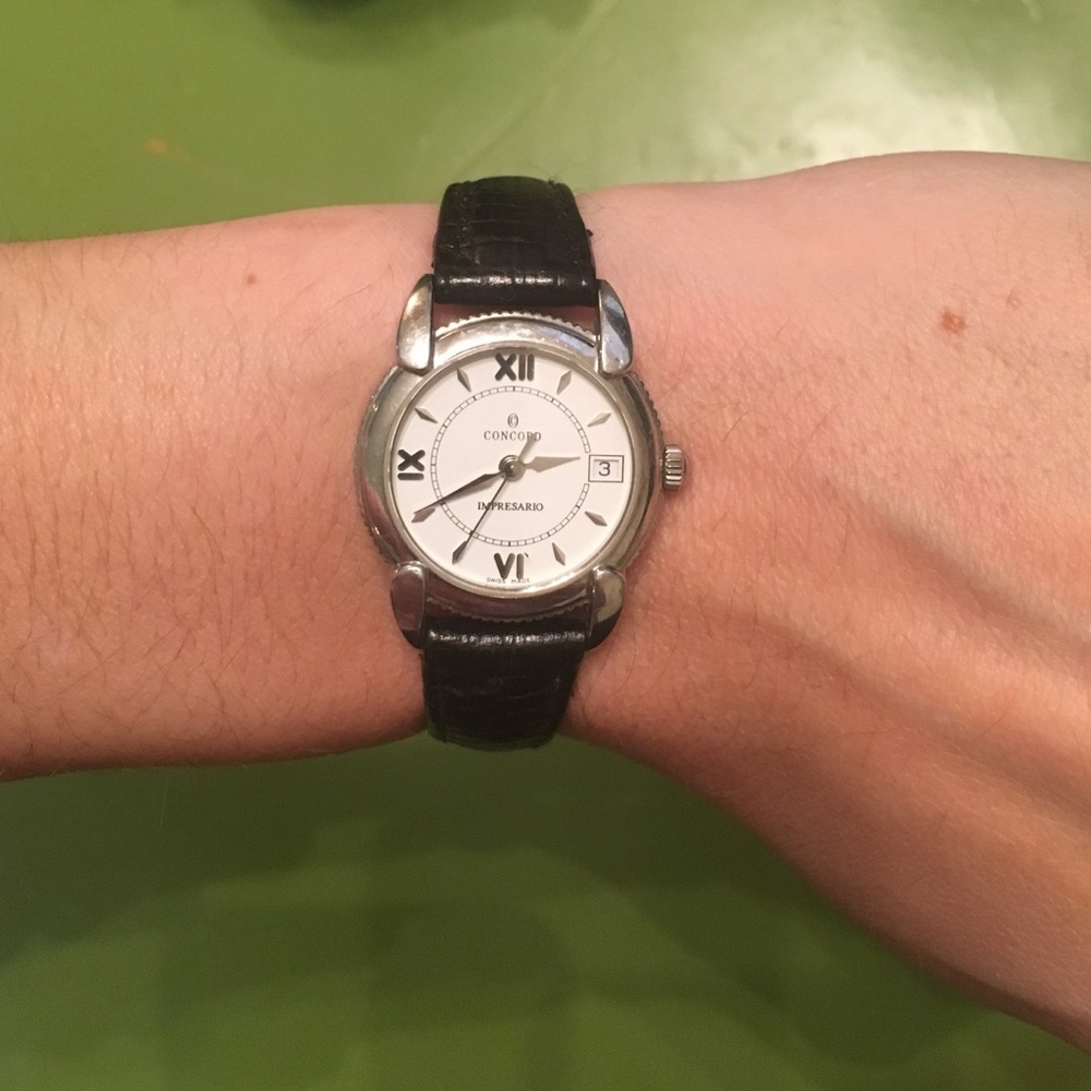 OBO! Concord Impresario Quartz Watch Registered.