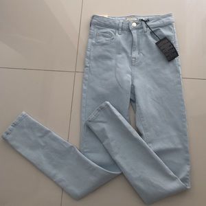 Light Blue High Waist Jeans