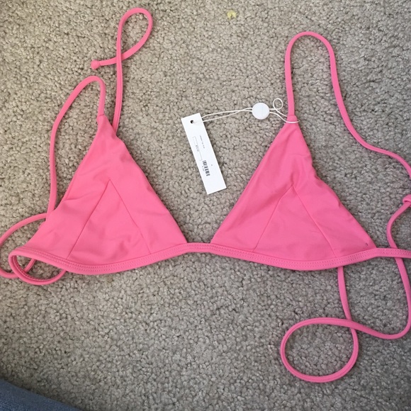 acacia swimwear Other - CITRINE PINK BIKINI TOP