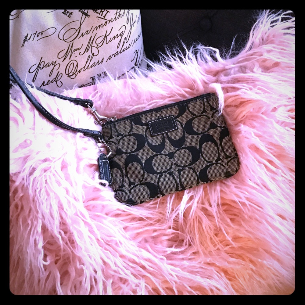 Coach wristlet