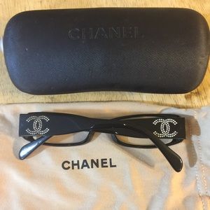 Chanel optical lenses with dust bag and case.