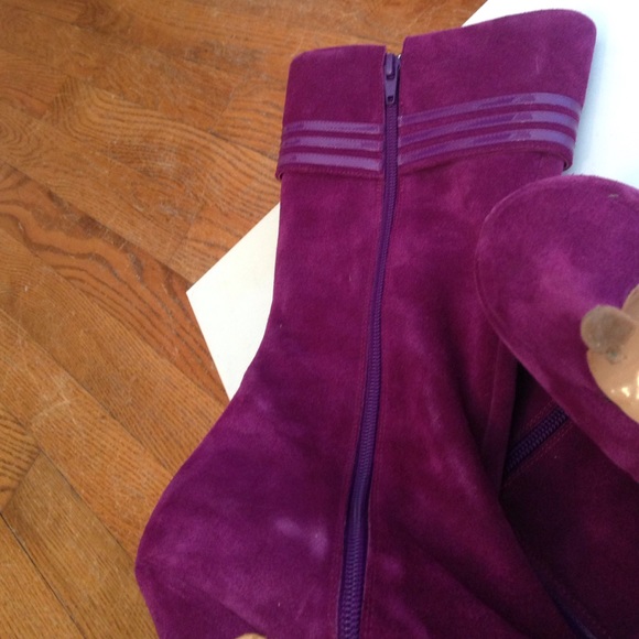 Marc Jacobs purple boots  size 7 - Picture 3 of 3