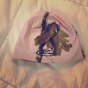 Real tree Pink Camo Knit Cap