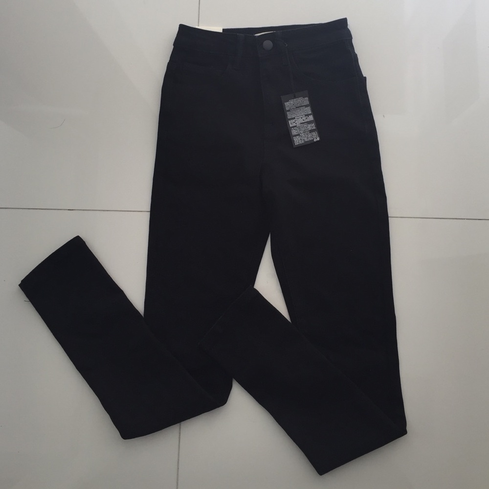 Black High Waist Jeans