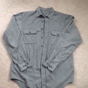 Men's flannel Lands' End shirt Men's flannel Lands' End shirt