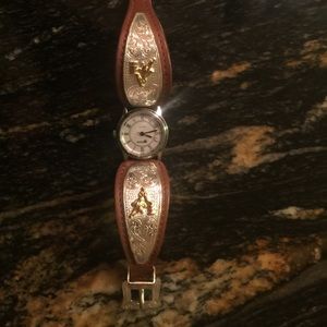 Montana silversmith barrell racer watch