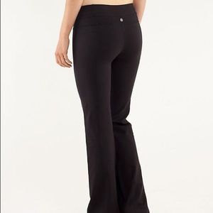 extra long flared yoga pants