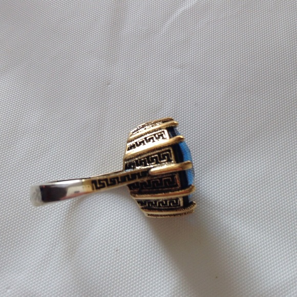 925 STERLING SILVER RING 9g - Sz 8 See original - Picture 4 of 4