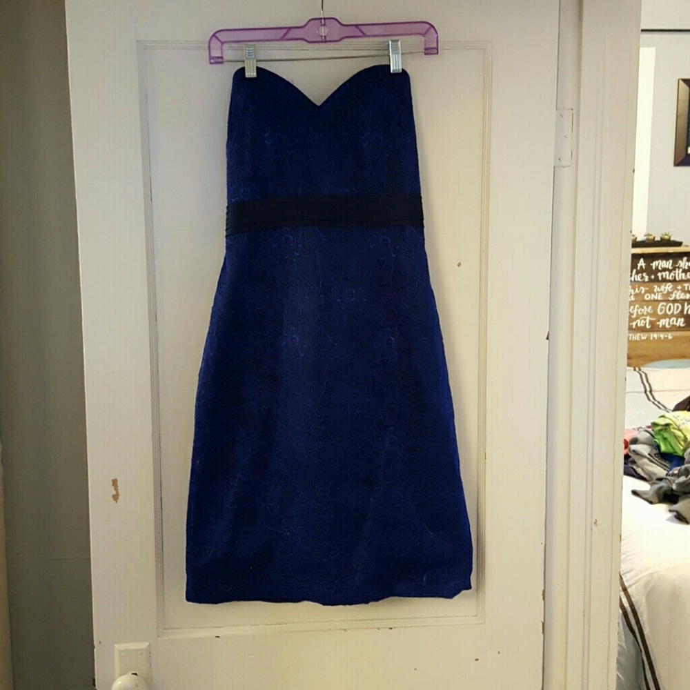 Navy/royal blue dress