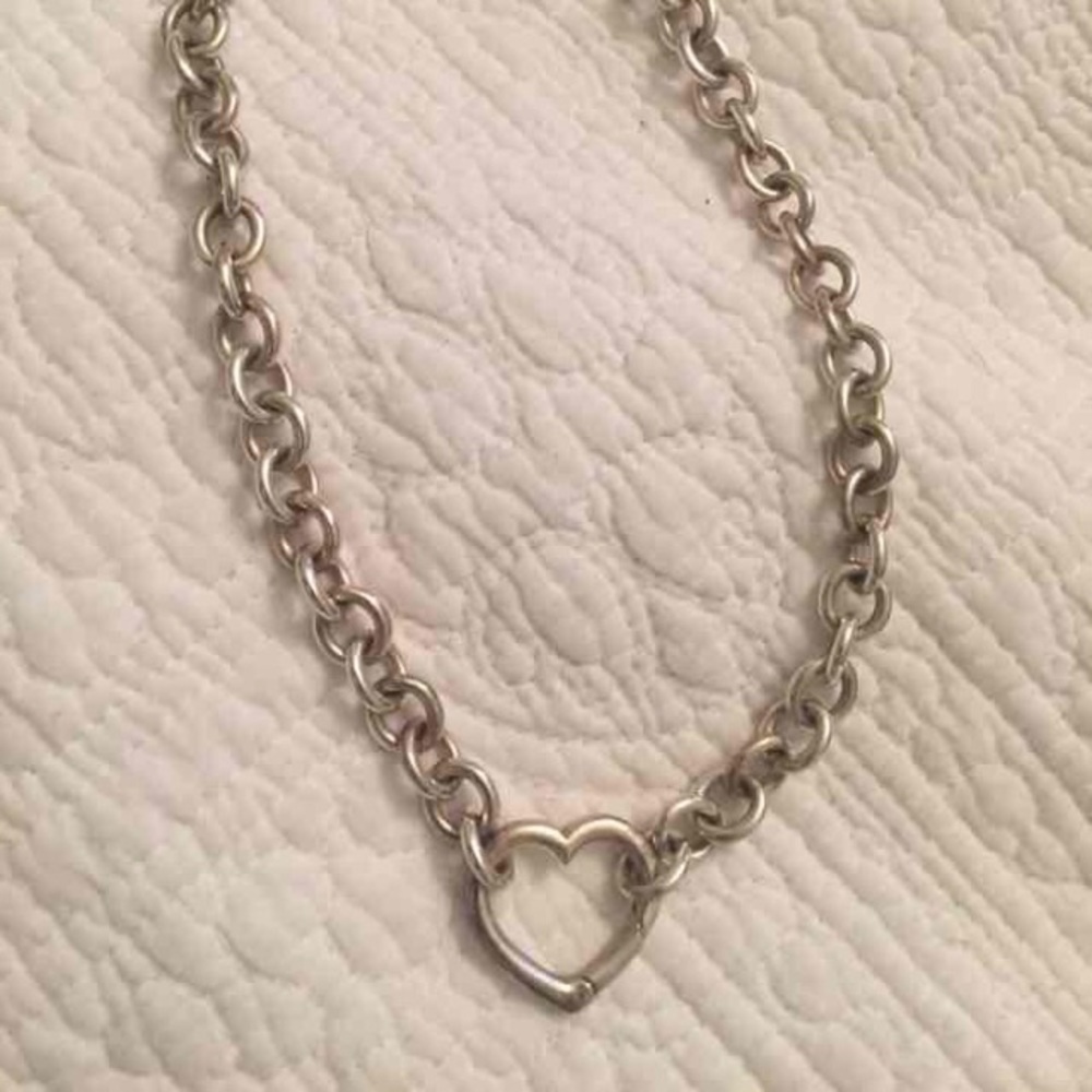 Authentic Tiffany & Co. Heart clasp necklace