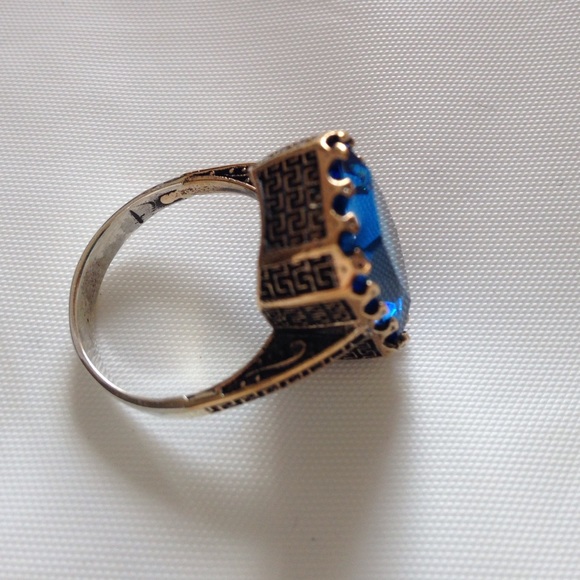 Ring silver and earrings set - Picture 2 of 4