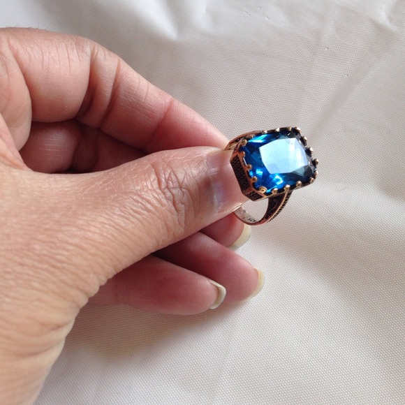 Ring silver and earrings set - Picture 3 of 4