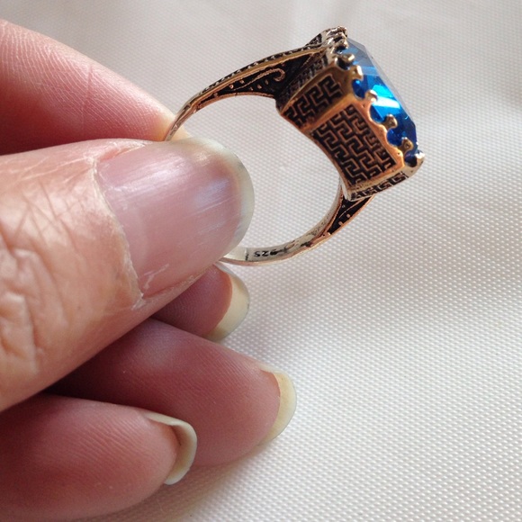 Ring silver and earrings set - Picture 4 of 4