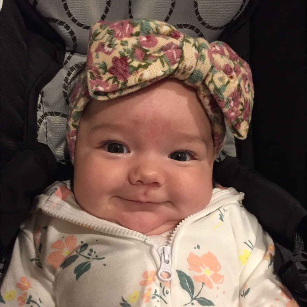 6 Baby Big Bow Headbands - Picture 5 of 8