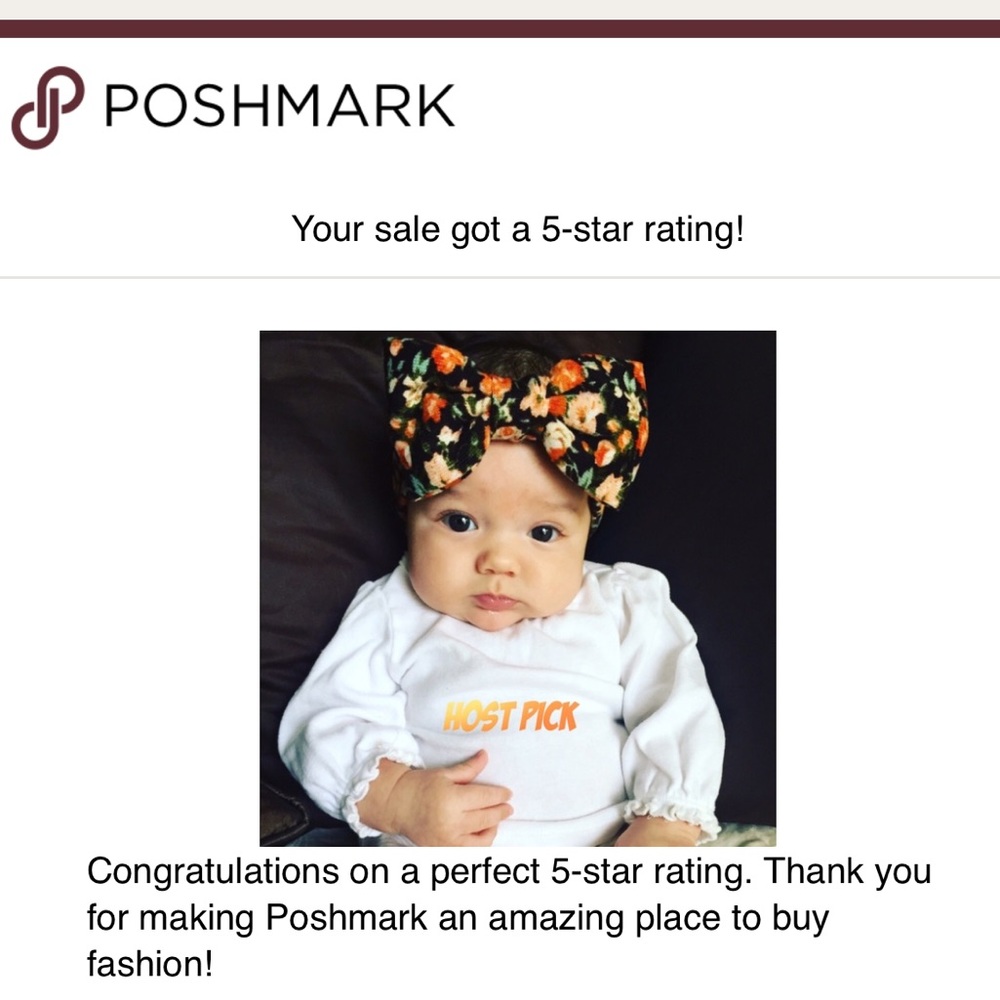 6 Baby Big Bow Headbands - Picture 8 of 8
