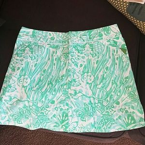 .lilly pulitzer skort