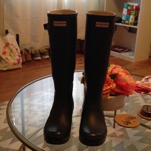 Black Hunter Rain Boots size 9