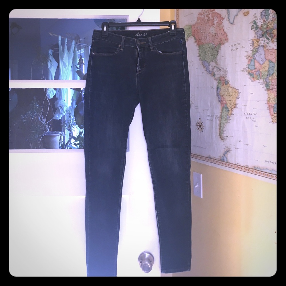 Levi's skinny jeans 27x30