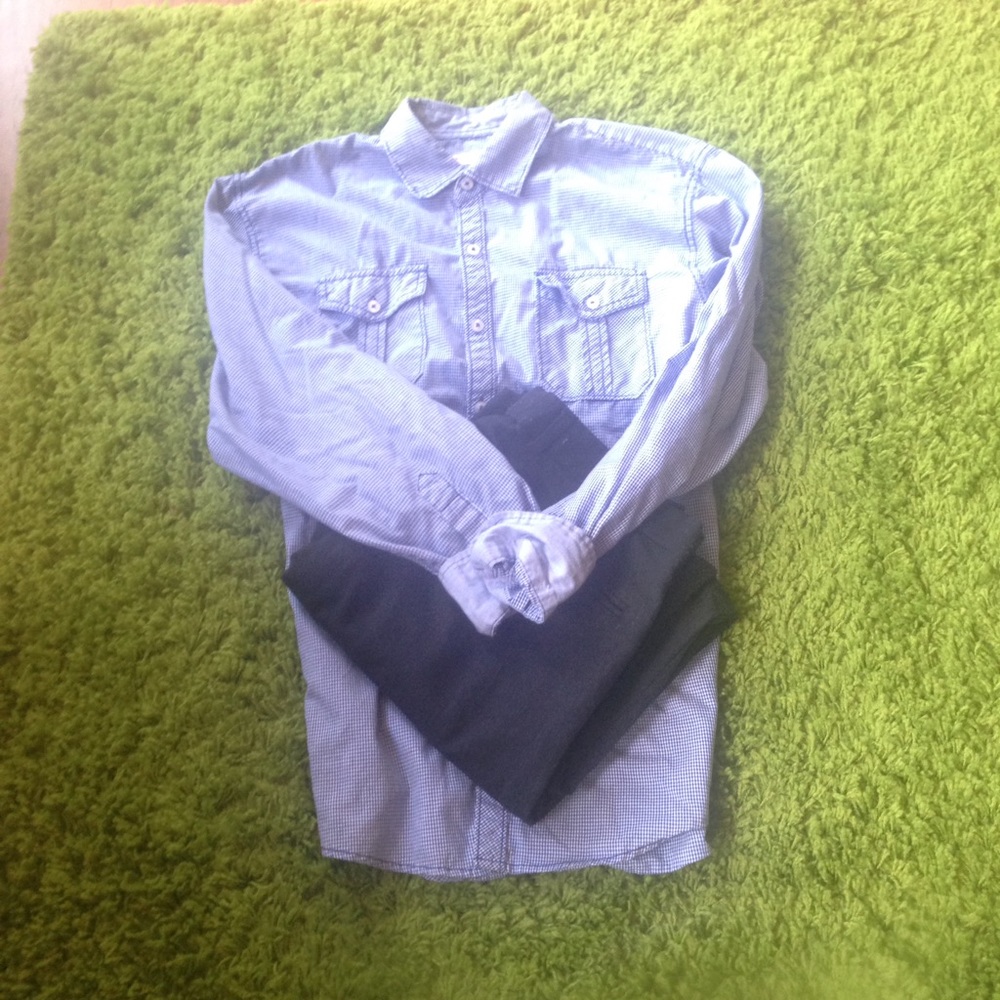 Men's work shirt medium - Picture 2 of 3