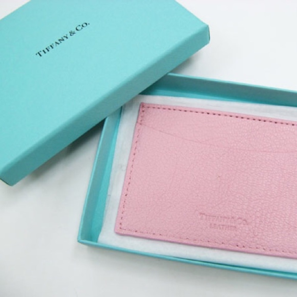 Light Pink Tiffany Leather Cardholder