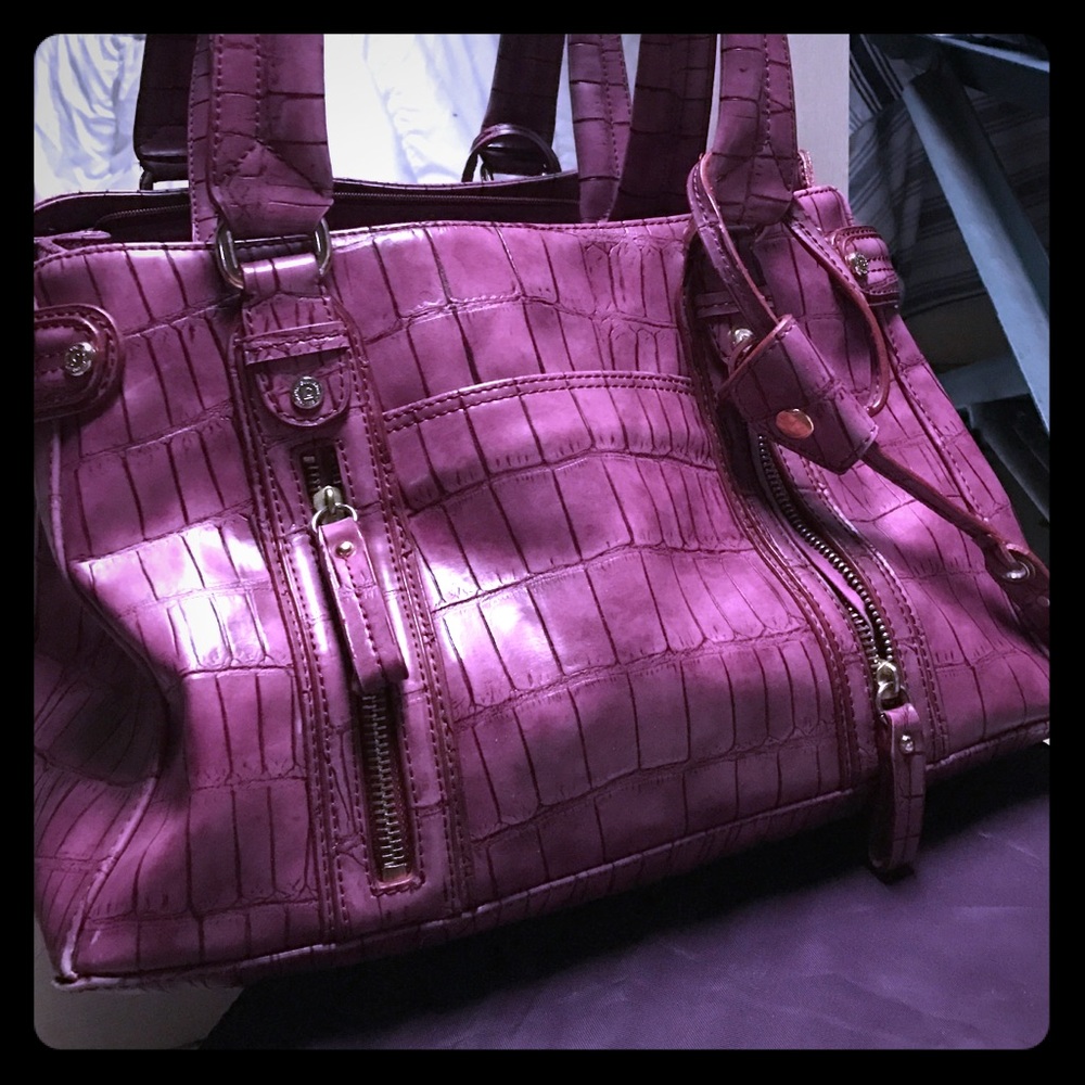 Fuchsia Liz Claiborne bag