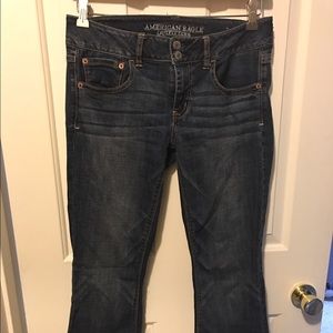 "Artist" style flare jeans