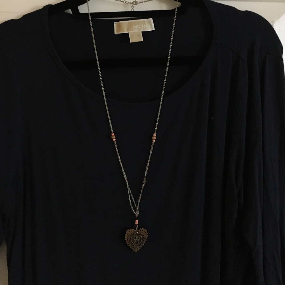 American Eagle Heart Necklace