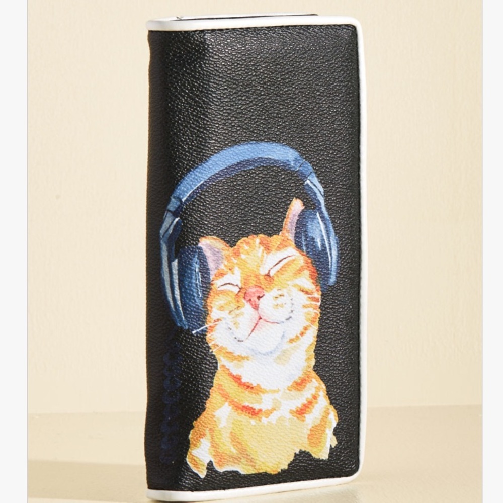 *SOLD Please Don't Stop the Mew-Sic Wallet
