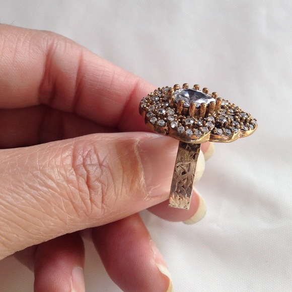 Ring silver and earrings set - Picture 1 of 4