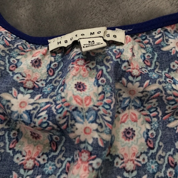 Worn once! Super cute sleeveless top -Haute Monde - Picture 4 of 4