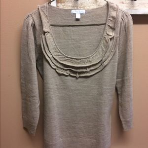 Nwot NY&Co. tan sweater