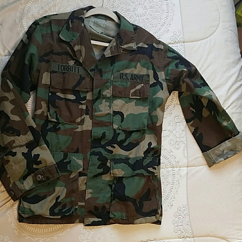 Thrifted Authentic military jacket