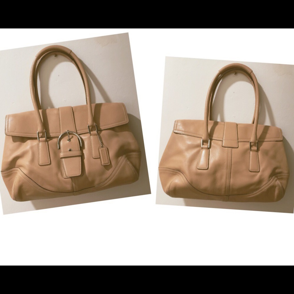 Authentic Coach leather Shoulder Bag