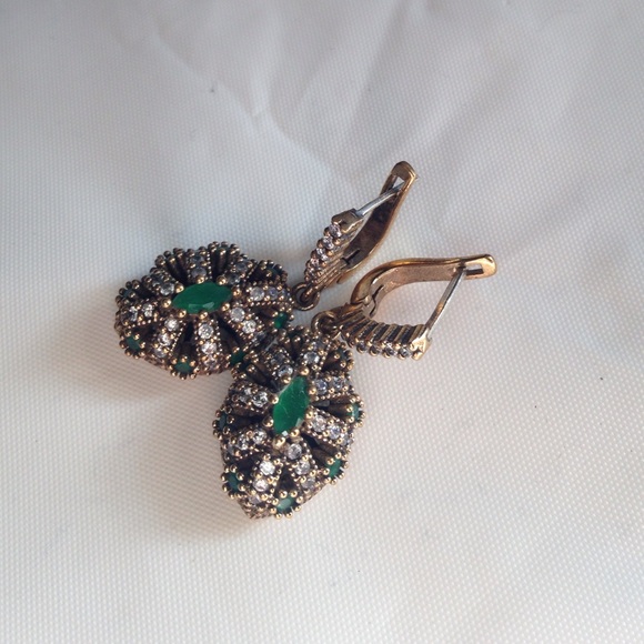 Ring silver and earrings set - Picture 2 of 4