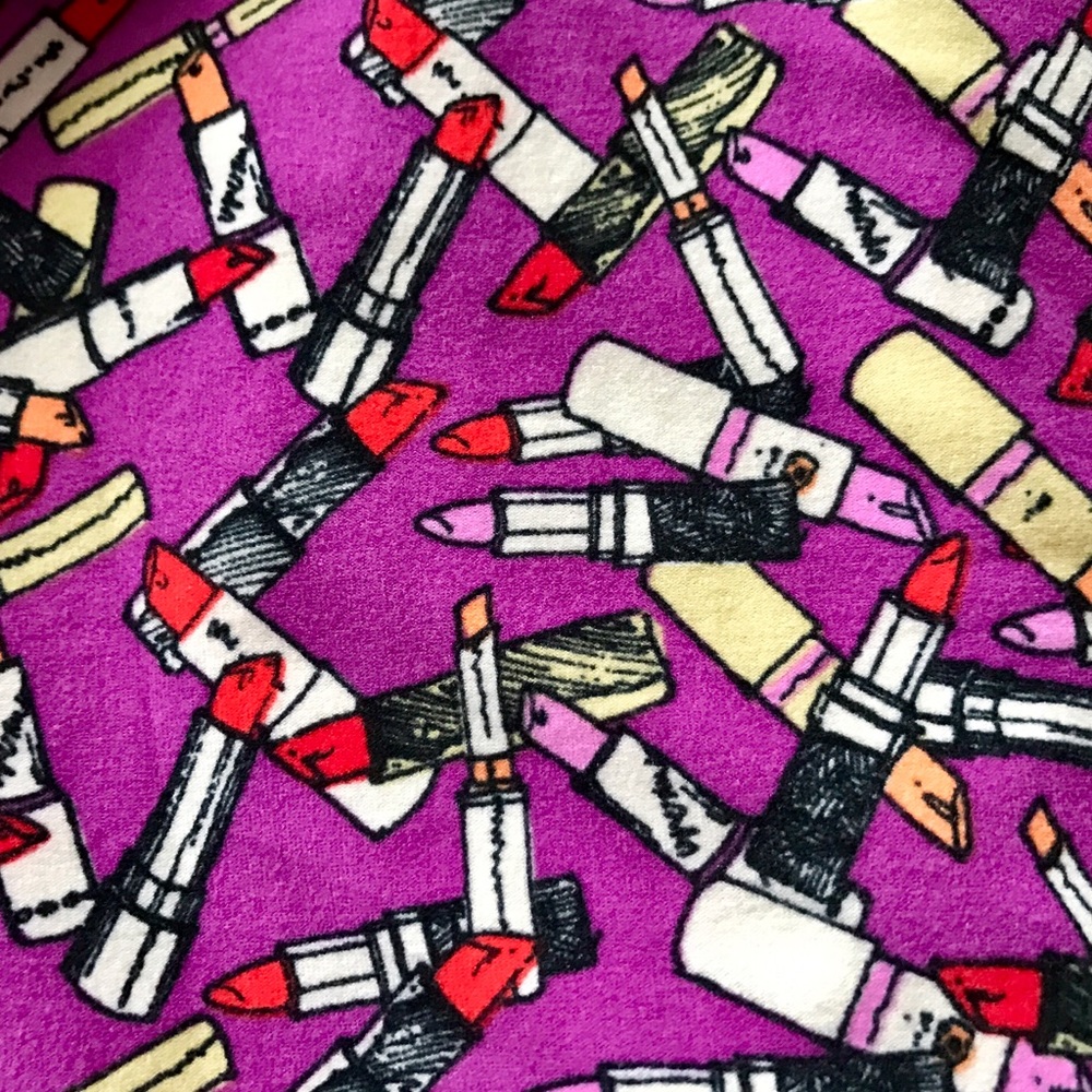 LulaRoe TC Lipstick Leggings