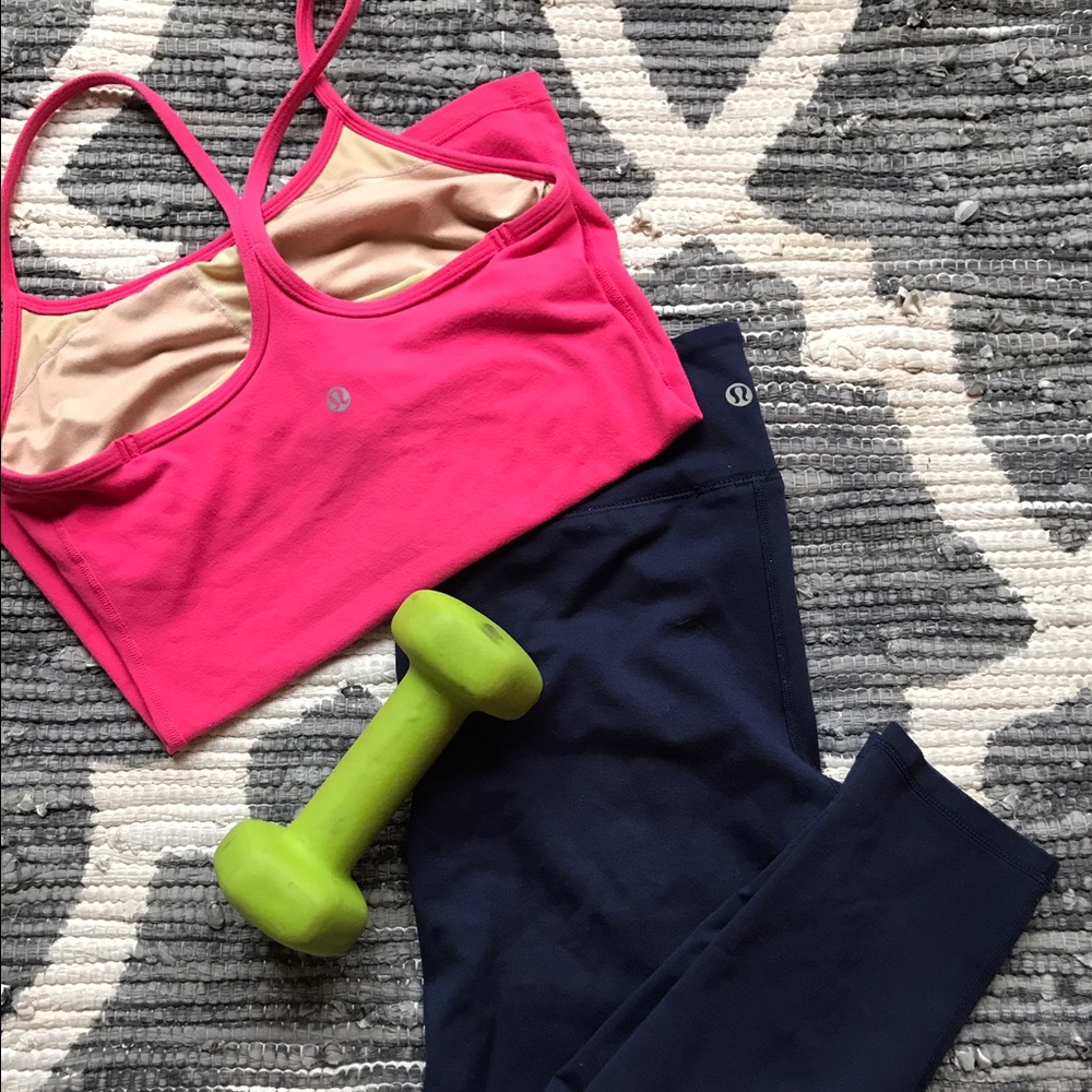 Navy blue Lululemon leggings