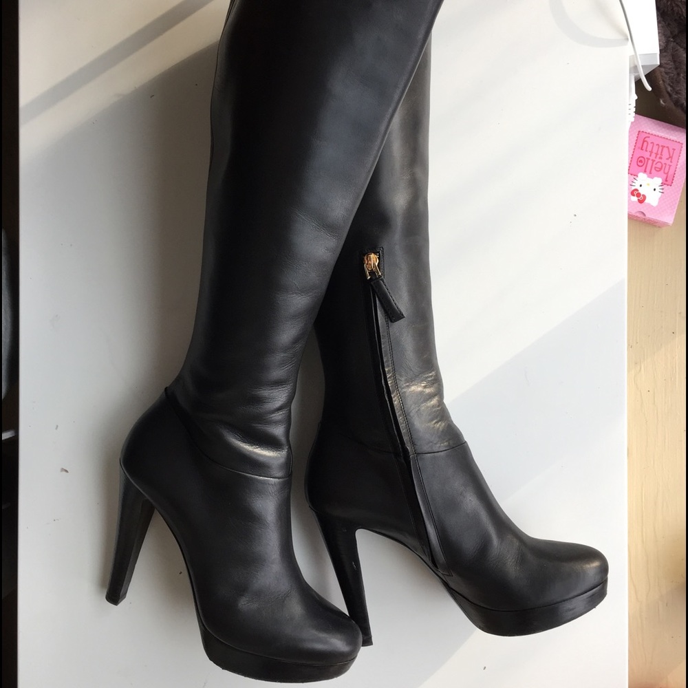Giorgio Armani calf high boots - Picture 3 of 6