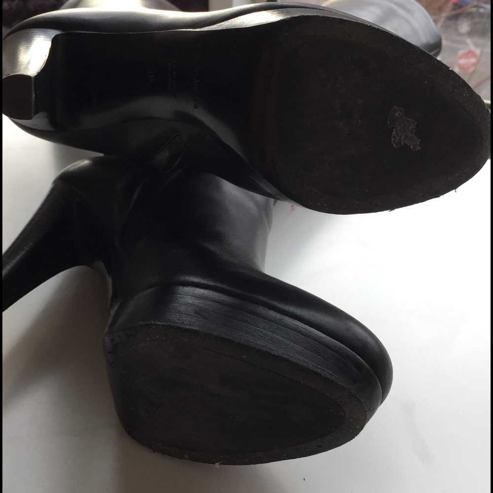 Giorgio Armani calf high boots - Picture 4 of 6