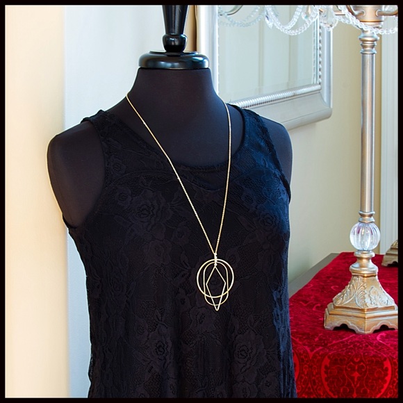 ❌SOLD❌VINCE CAMUTO NECKLACE Statement Pendant - Picture 4 of 6