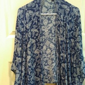 Forever 21 gypsy boho spring kimono